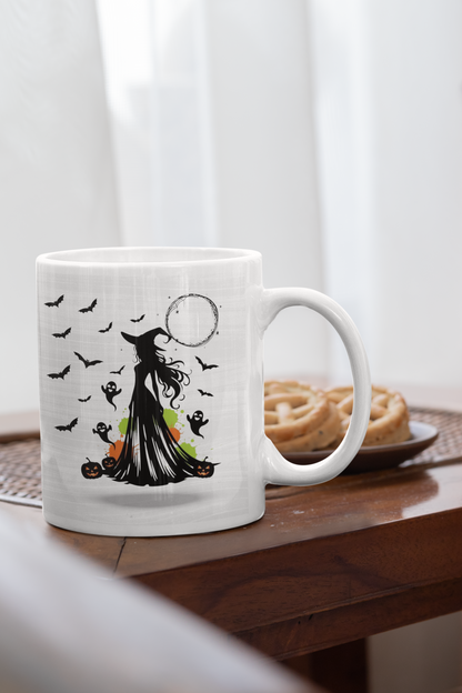 Charming Witch Ceramic Mug, (11oz, 15oz)