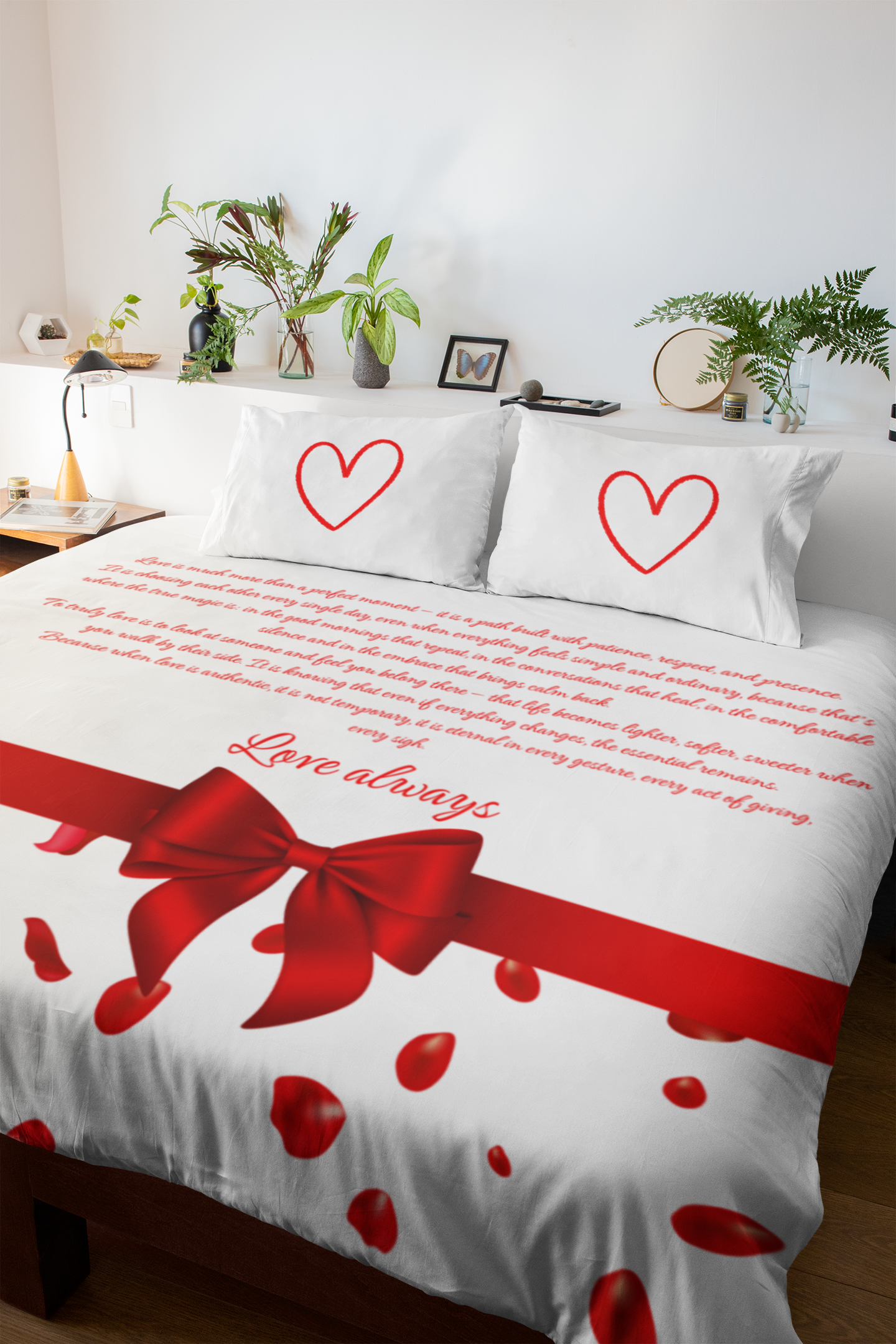 Love Velveteen Plush Blanket