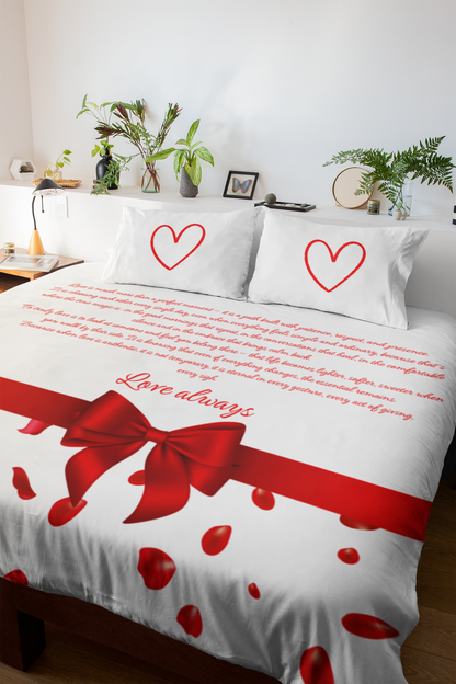 Love Velveteen Plush Blanket