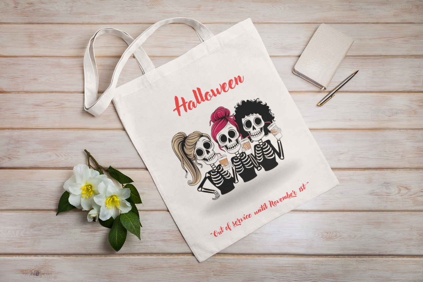 Spooky Vibes  Tote Bag