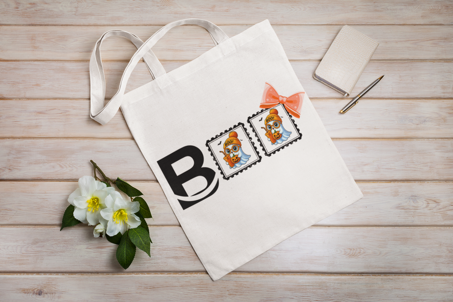 Halloween Coquette Charm Tote Bag
