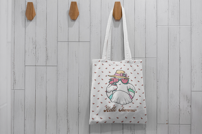 Cozy Hello Summer Tote Bag
