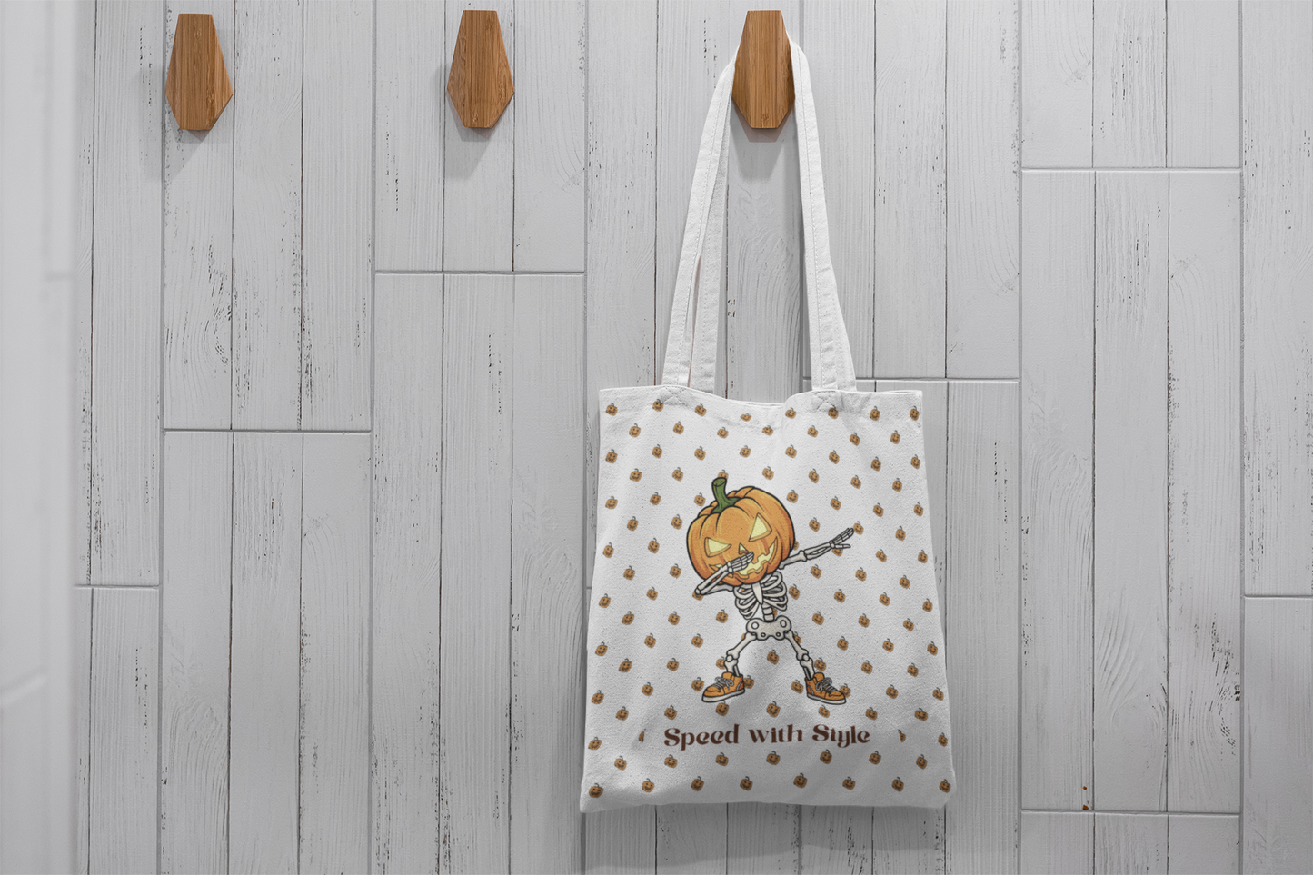 Pumpkin Halloween Tote Bag