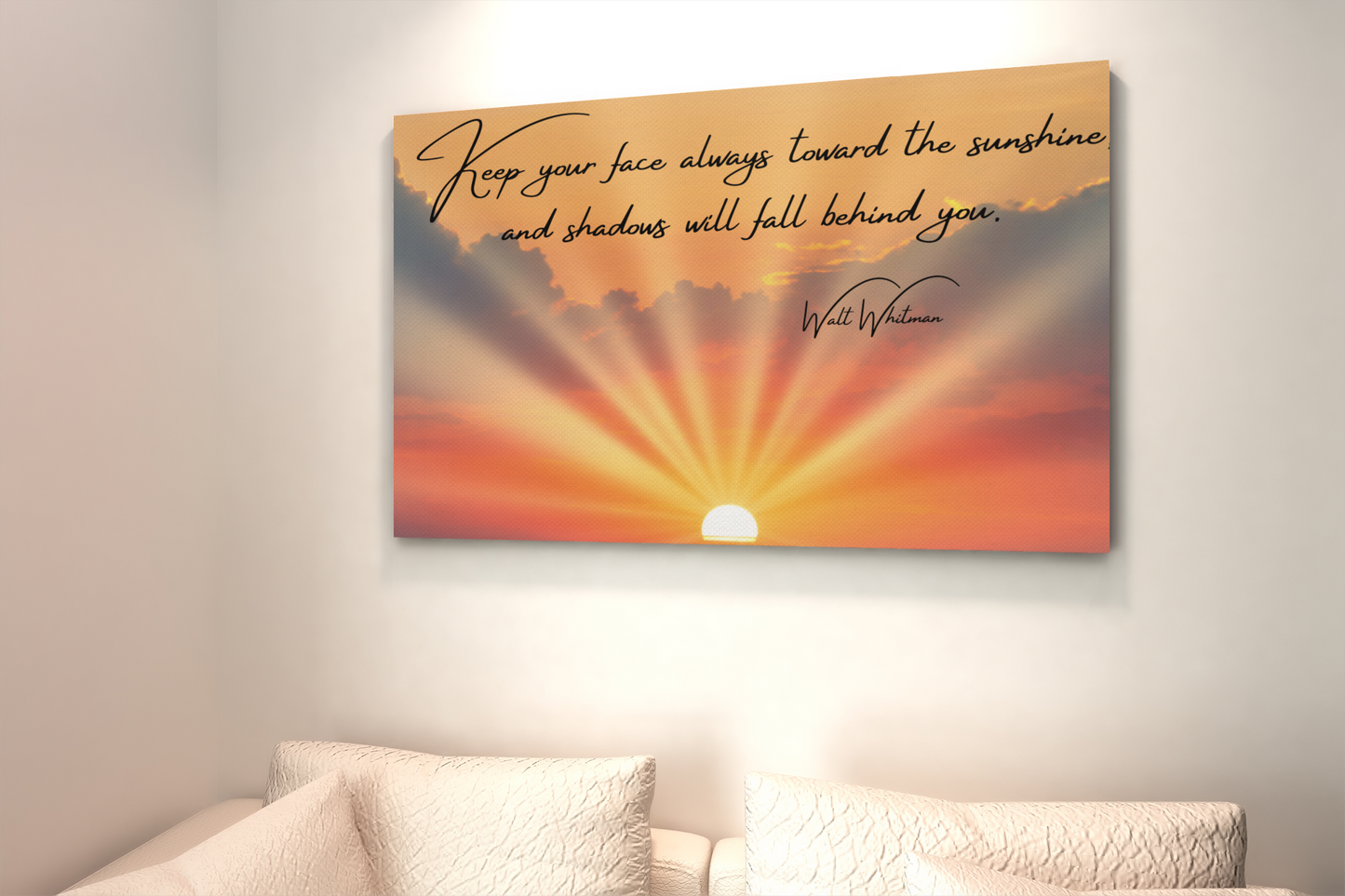 “Sunlit Path” Unique illustration print .