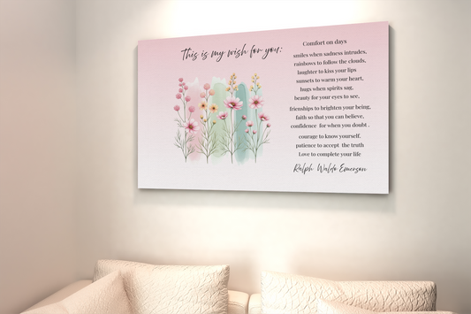 “A Gift of Hope” Unique illustration print .