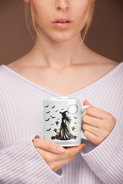 Charming Witch Ceramic Mug, (11oz, 15oz)