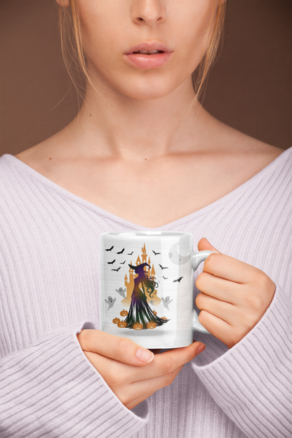 “Mysterious and Charming Ceramic Mug, (11oz, 15oz)