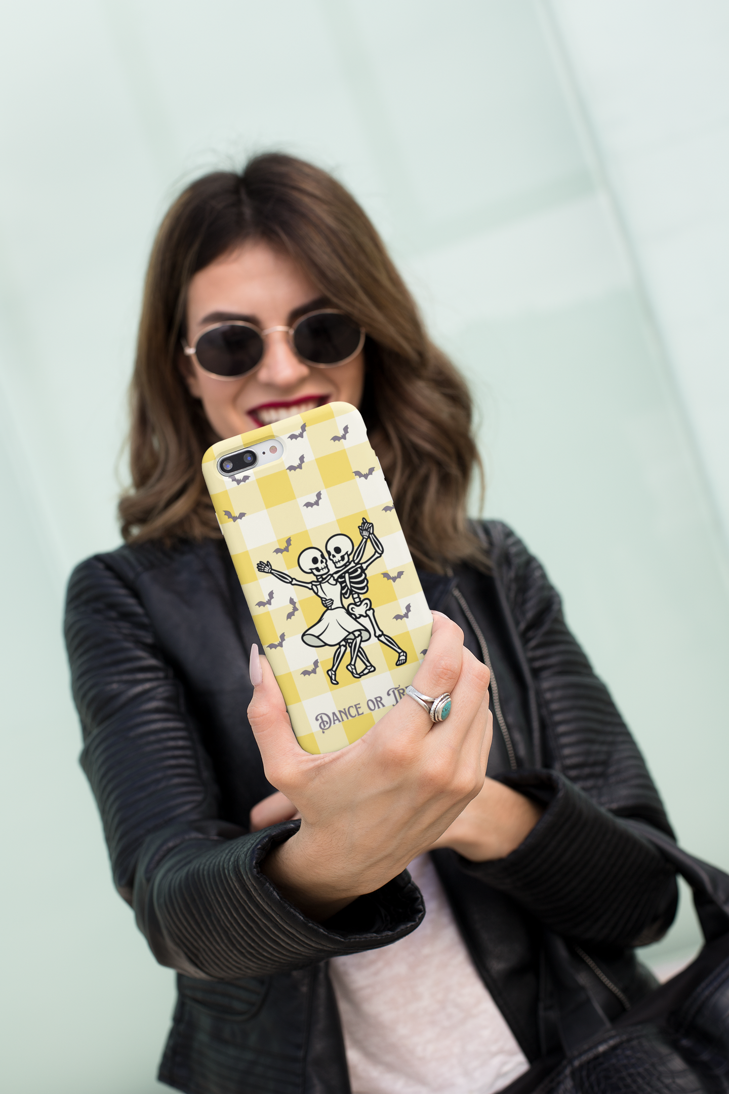 Coquette Skeleton Dance Halloween  Phone Case