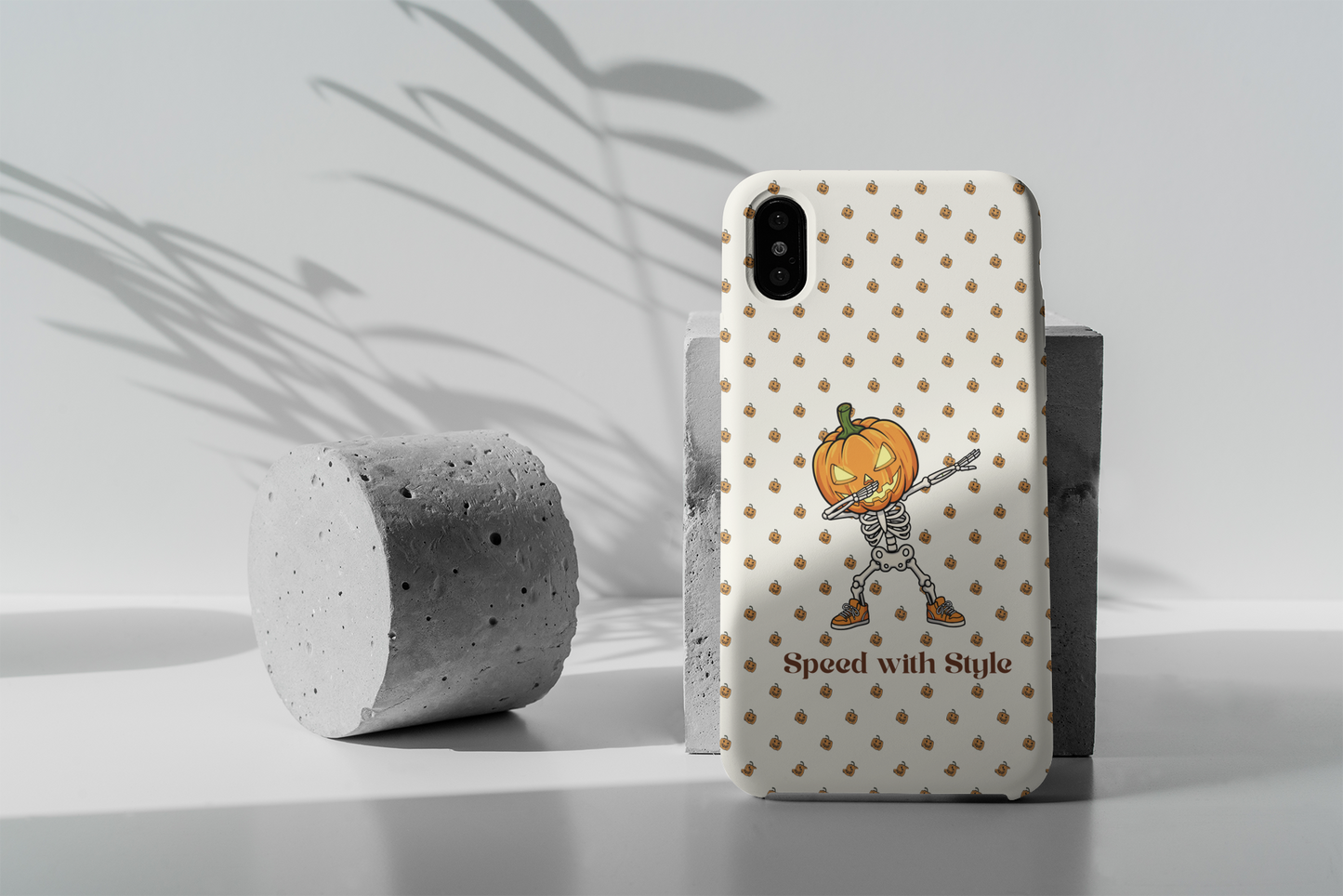 Cute Little Pumpkin with Style Phone Case