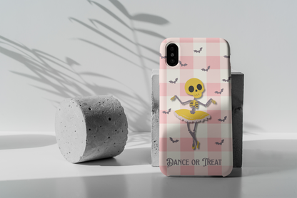 Coquette Skeleton Dance Phone Case