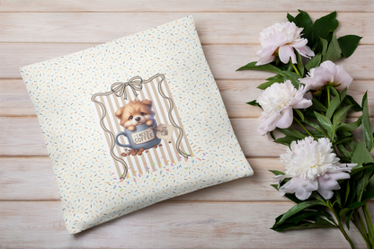 Funny Dog Throw  Decor Pillowcase