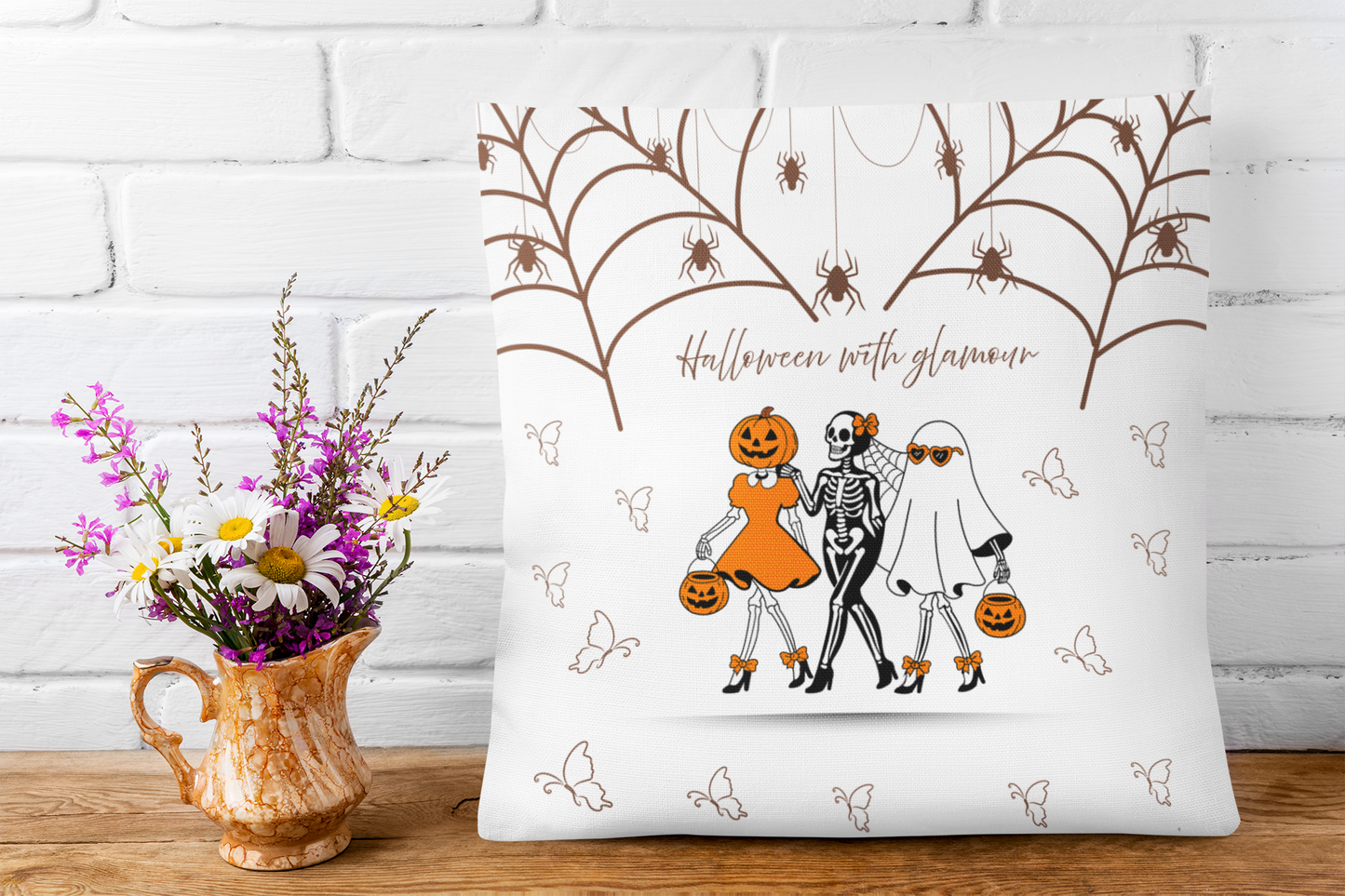 Halloween with glamour Decor Pillowcase