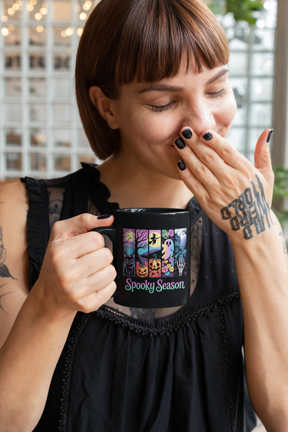 Ghostly Sips – Cute Halloween Mug