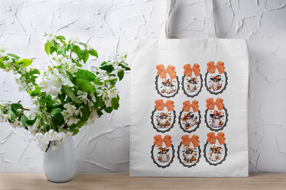 Spooky Coquette Tote Bag