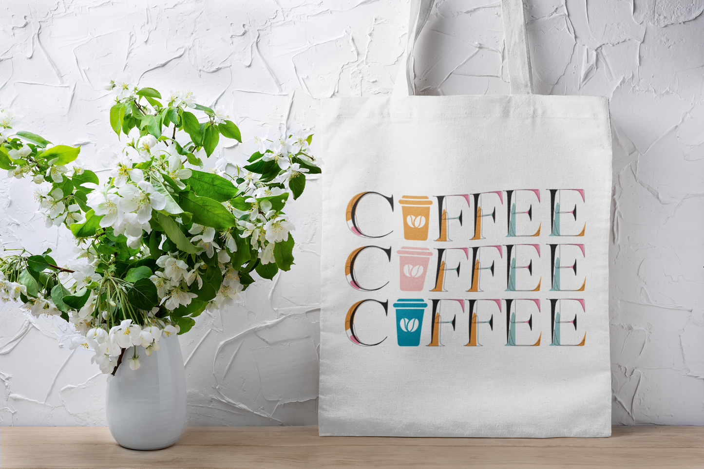 Coffee Time Tote Bag
