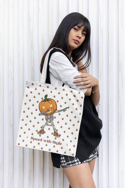 Pumpkin Halloween Tote Bag