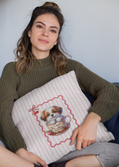 Sleepy Dog Throw Decor Pillowcase