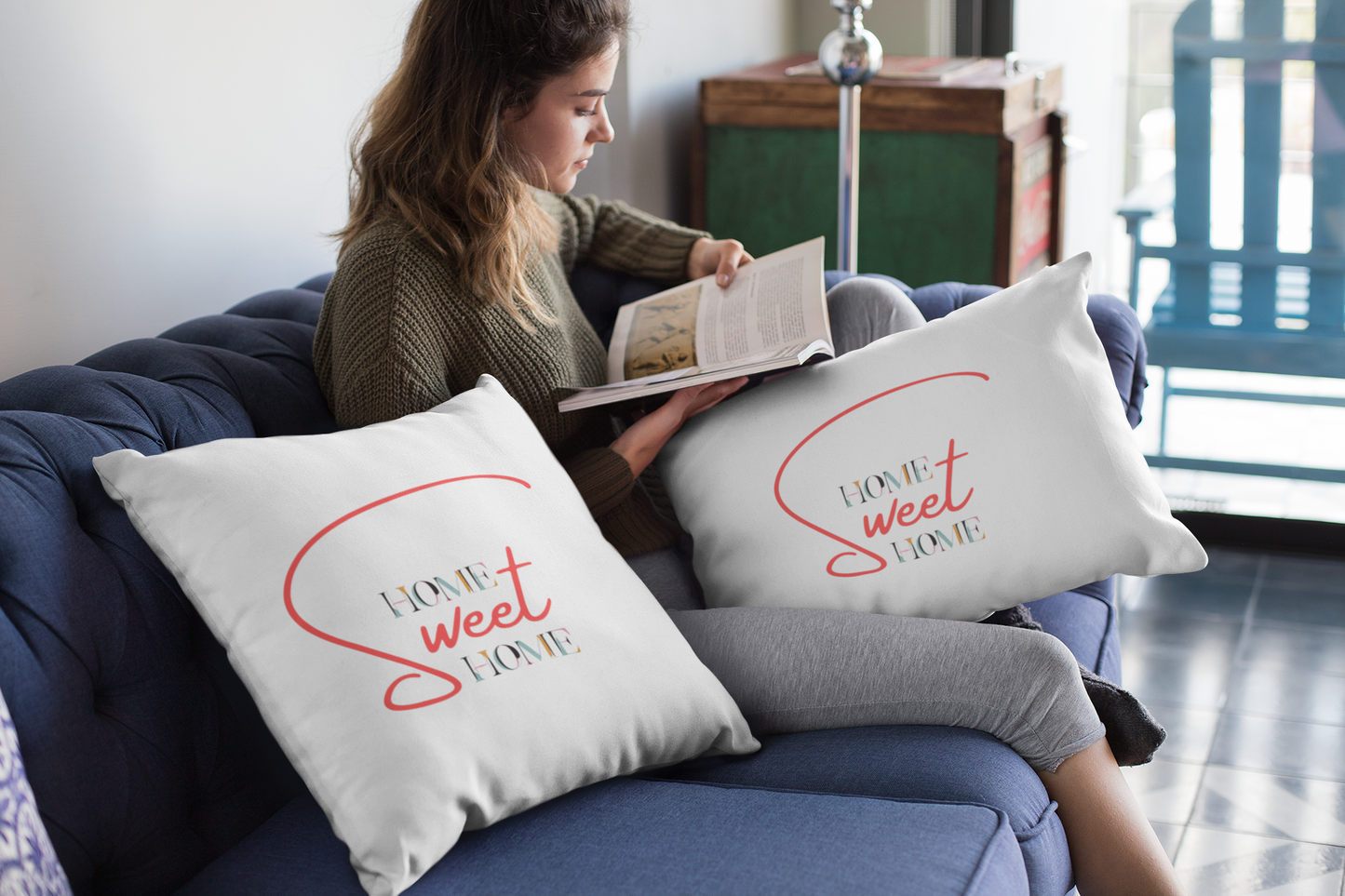 Home Sweet Home  Decor Pillowcase, Decorative pillows, home pillows.