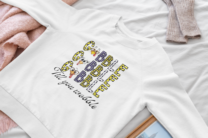 Funny Thanksgiving Sweatshirt, Seasonal Sweatshirt, Gobble Gobble Sweatshirt.