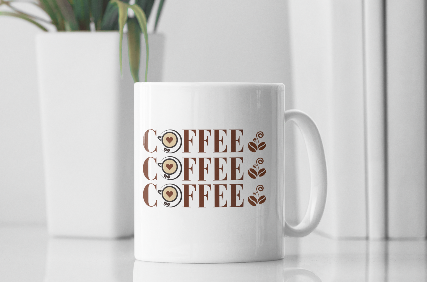 Hot Coffee  Ceramic Mug