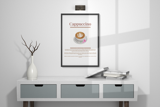 Cappuccino Lover Matte Vertical Posters