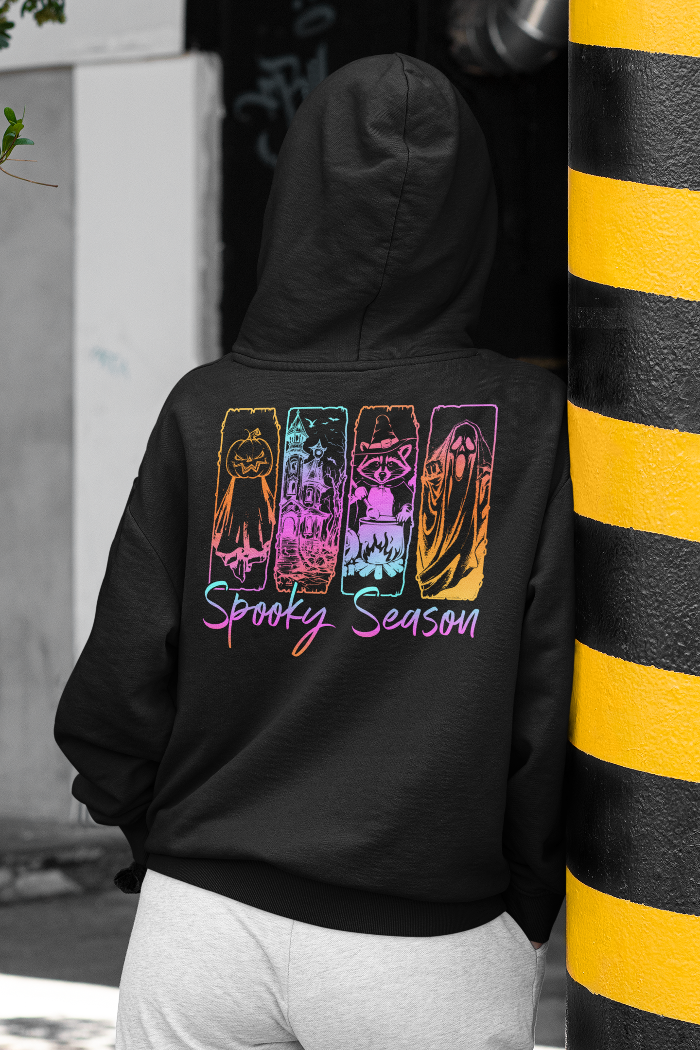 Trick or Chic Halloween Hoodie