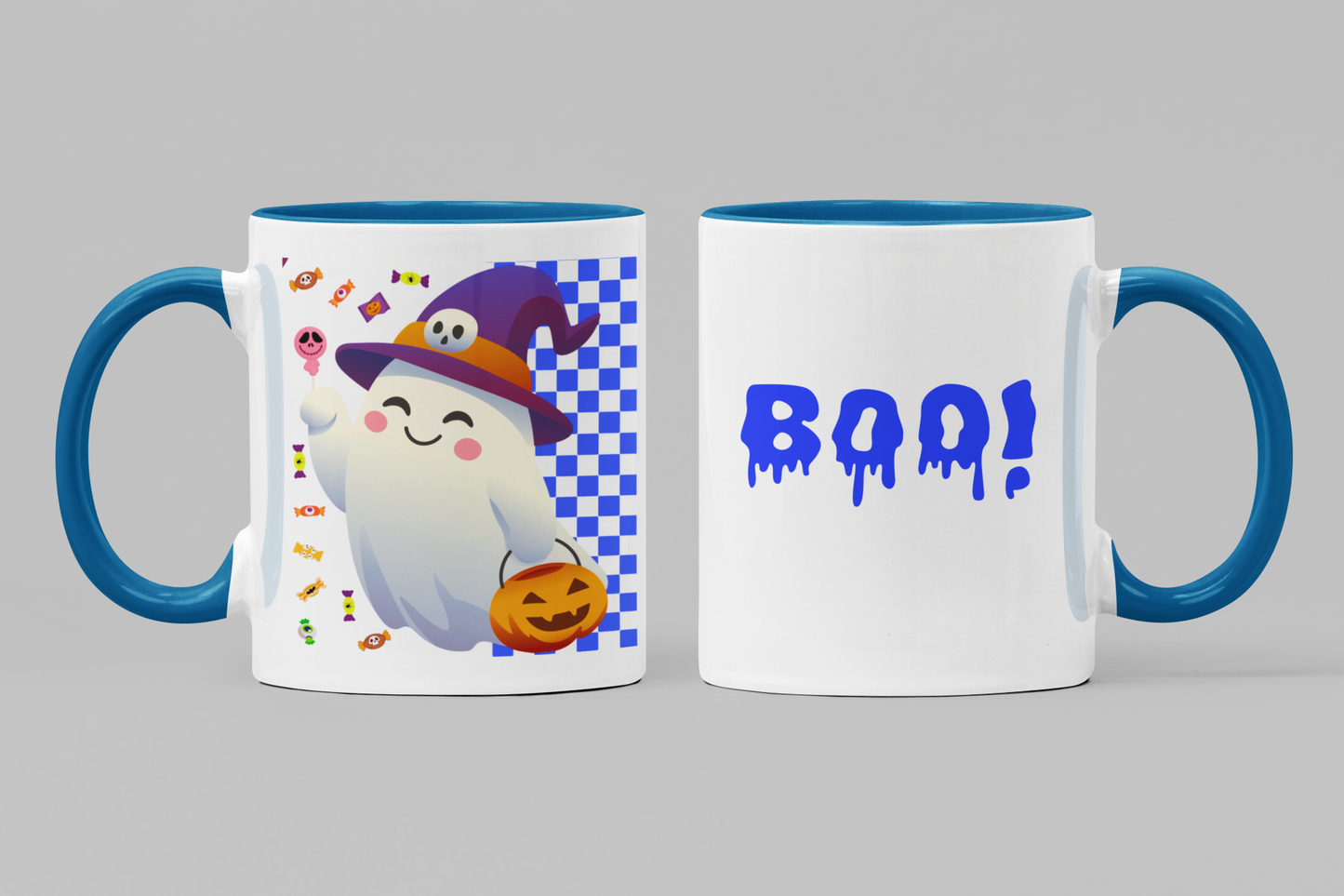 Mug Halloween Theme Care Instructions Coffee Mug (11, 15oz)