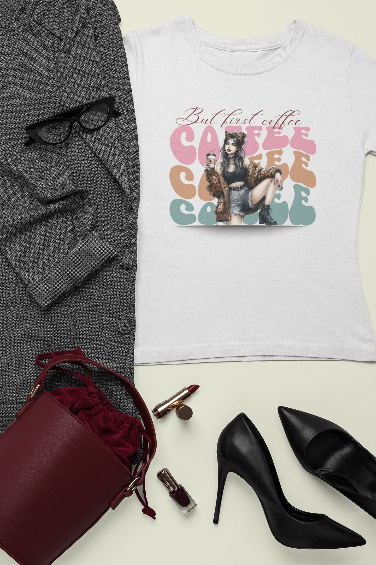 Sip Happens Coffee  T-Shirt”