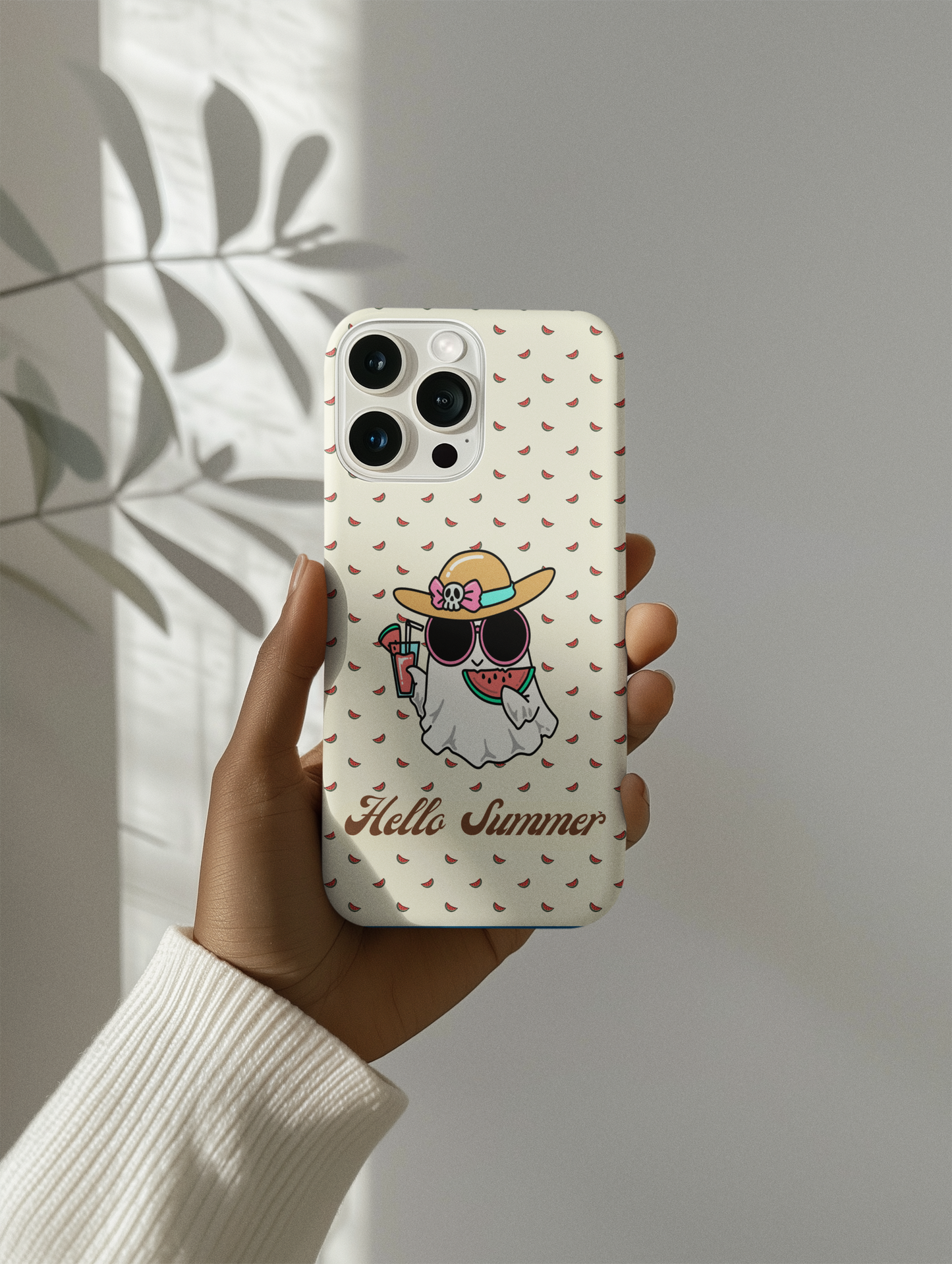 Hello Summer Ghost  Phone Case