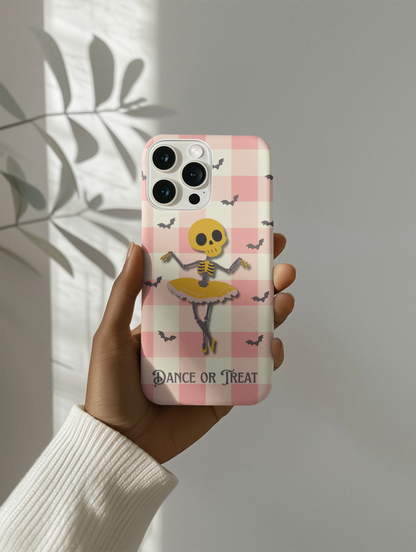 Coquette Skeleton Dance Phone Case