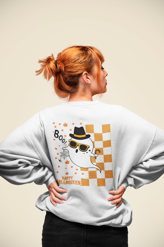 Boo Energy Sweatshirt – Spooky Season Essential