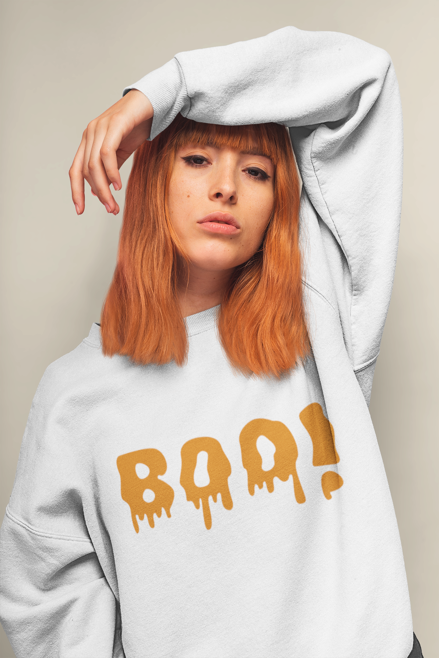Boo Energy Sweatshirt – Spooky Season Essential