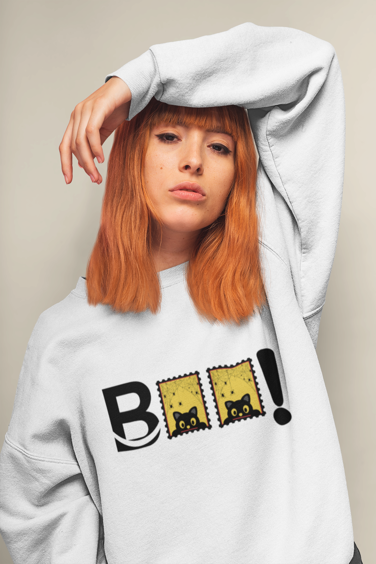 Boo-tastic Halloween Sweatshirt – Spooky Fun