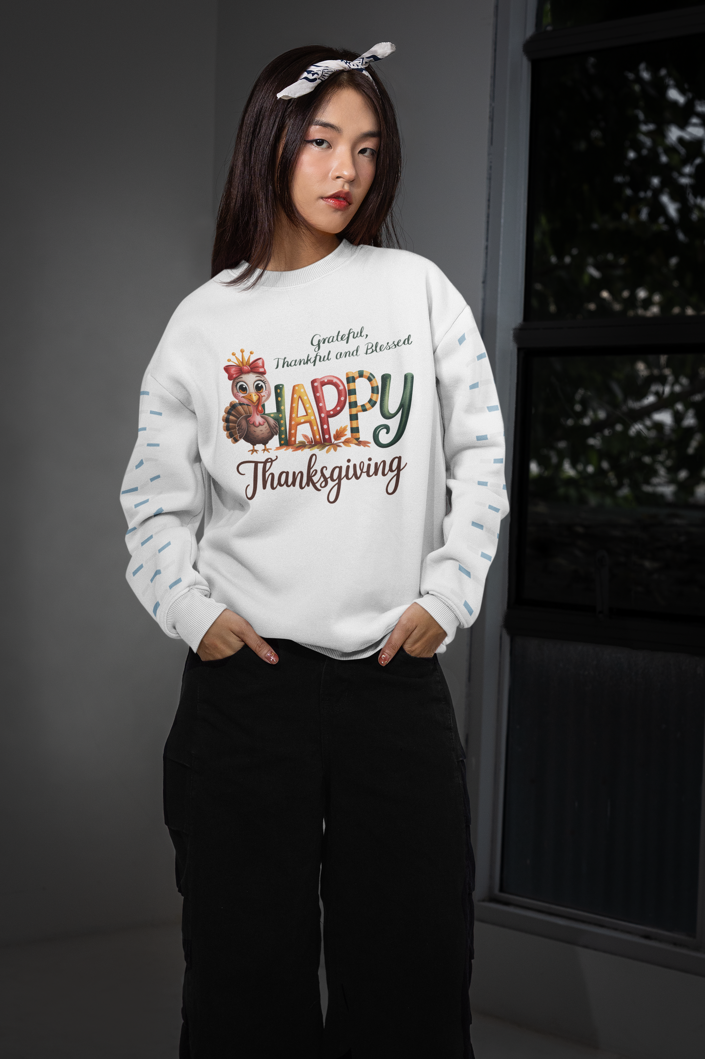 Cute & Comfy Thanksgiving Sweatshirt,Seasonal Sweatshirt, Gobble Gobble Sweatshirt.