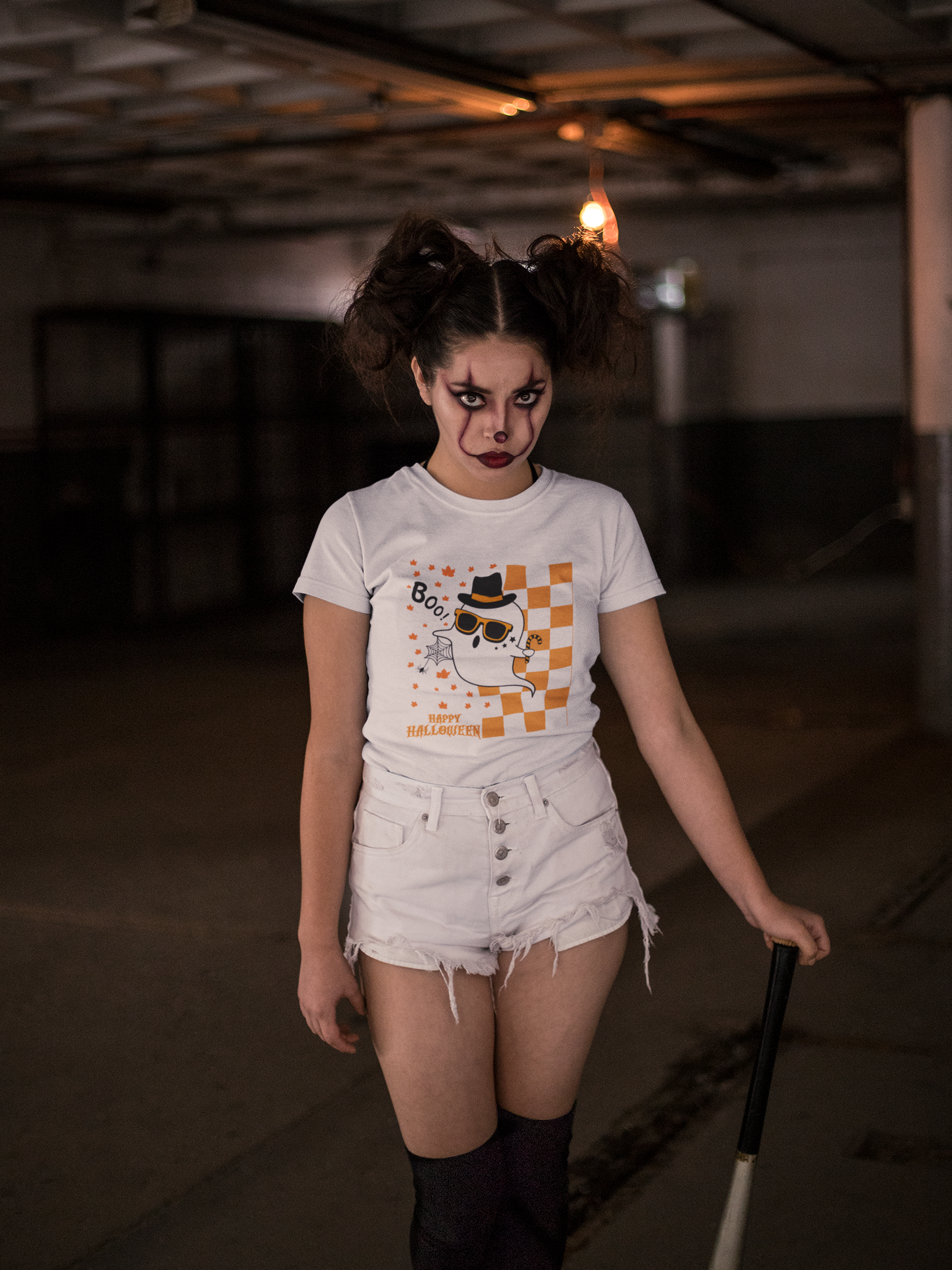 “Spooky Ghost Vibes T-Shirt”