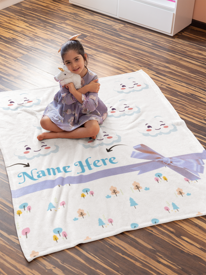 Baby Blanket{30x40} Personalized blankets, custom blankets, blankets with name.