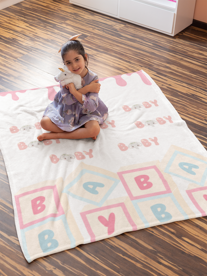 Baby Blanket{30x40} decorative throw blanket, bed blanket, couch blanket, comfy blanket.