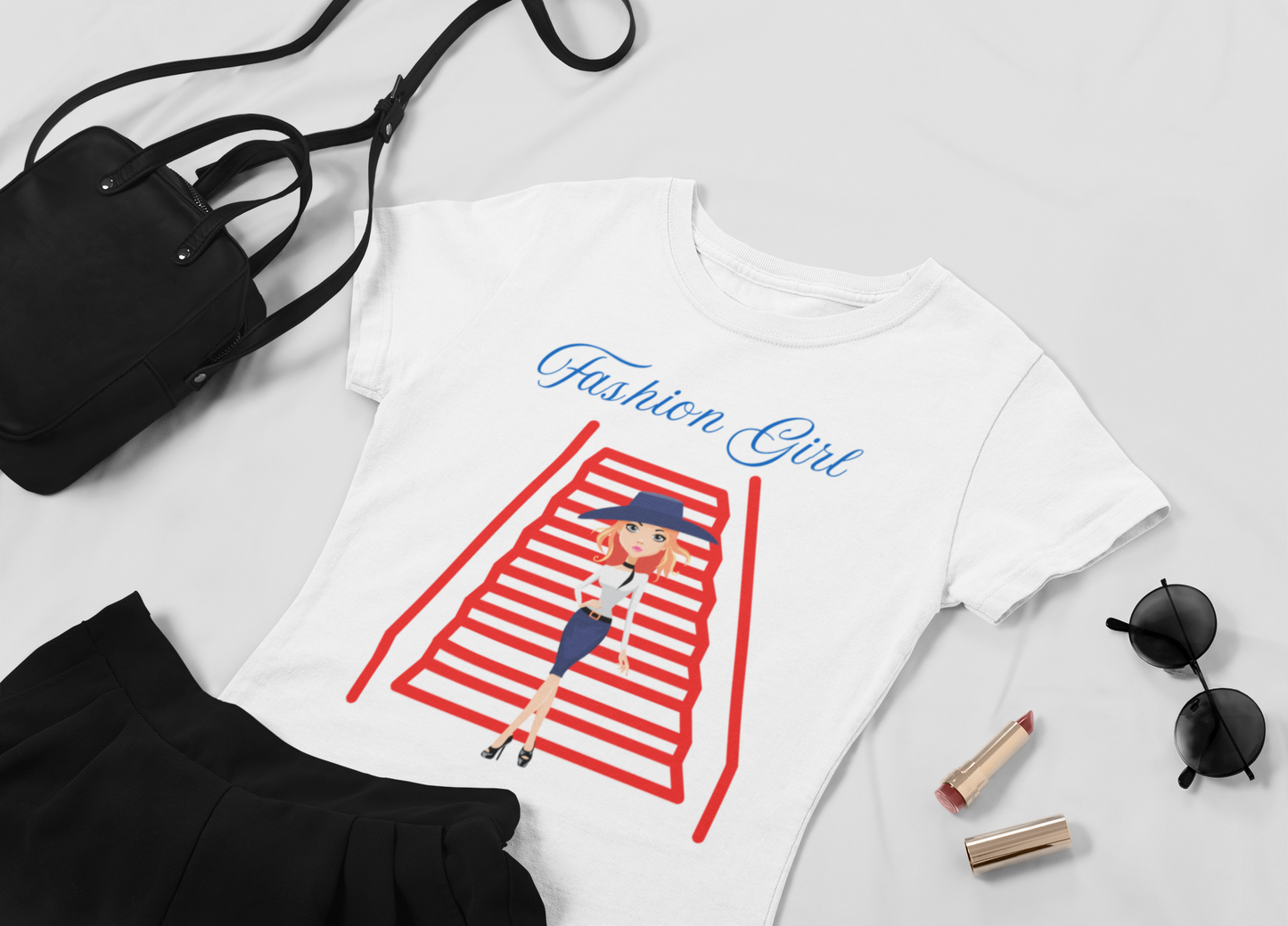 Fashion Girl  T-Shirt”